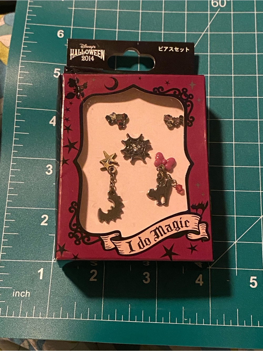 Tokyo Disney Resort Halloween Limited Editions Vampire Mickey earrings